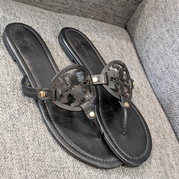 Tory Burch MILLER PATENT SANDAL - Picture 7 of 14